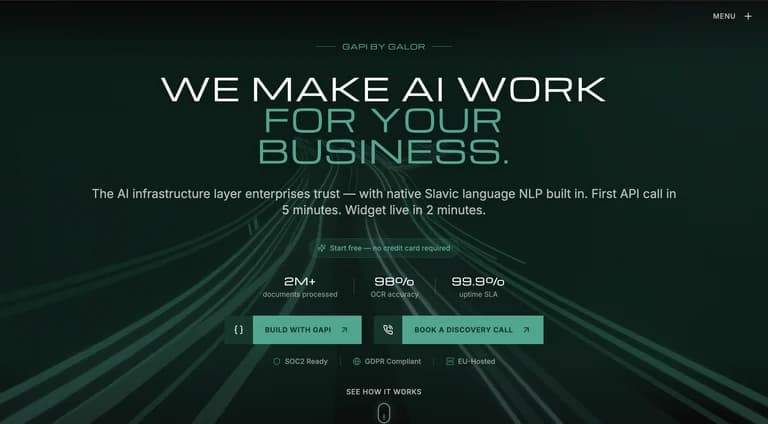 GAPI - AI Infrastructure Platform